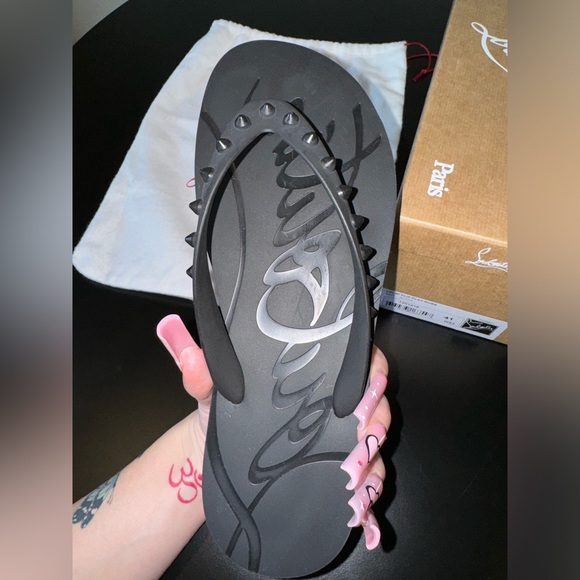 Christian Louboutin Loubi Flip Flop - Picture 5 of 8
